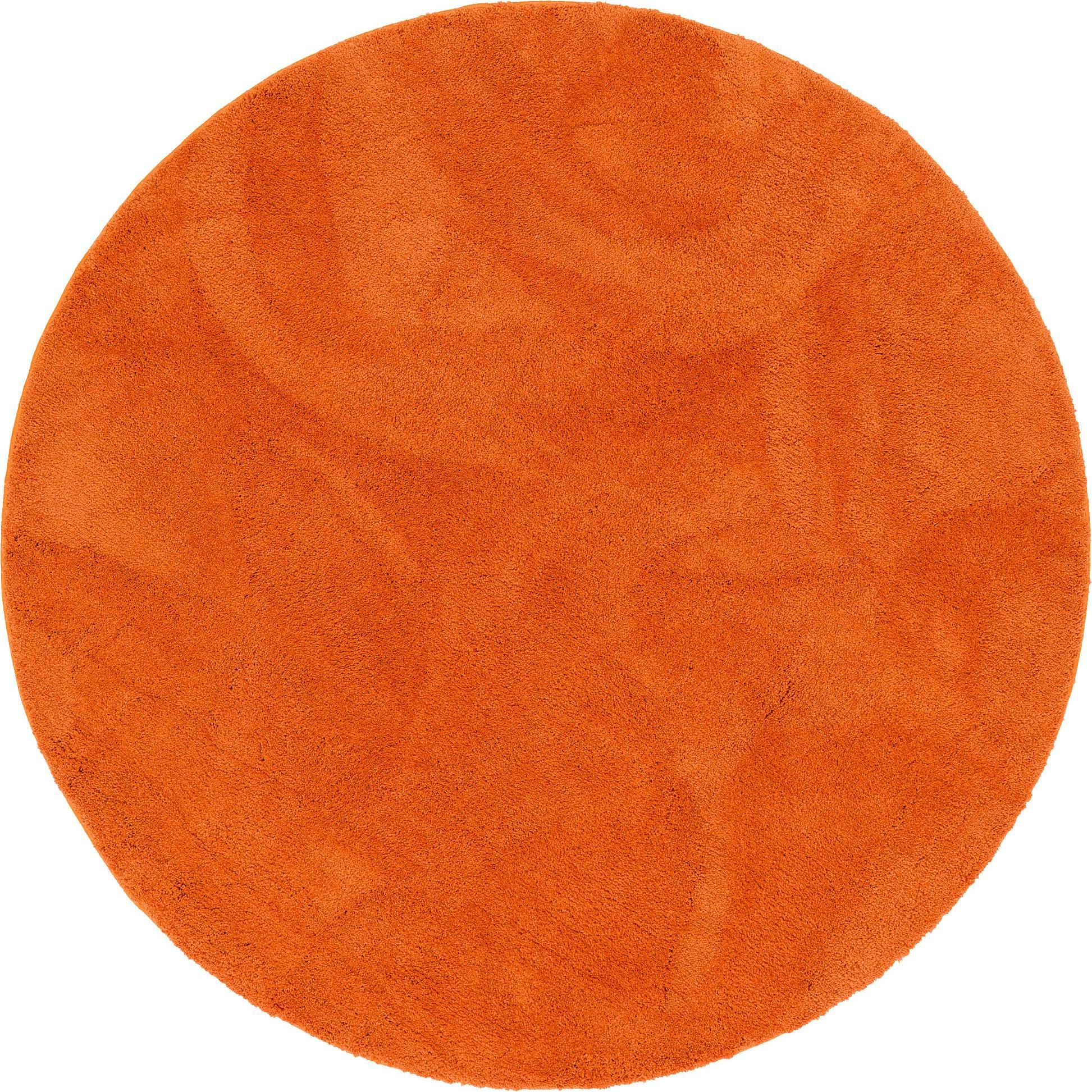Pergamon, Teppich, Luxus Super Soft Hochflor Langflor Teppich Silky Rund (160 x 160 cm)