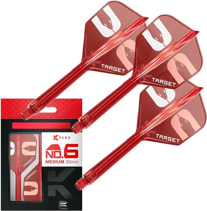 Target K-Flex No6 Standard Nathan Aspinall Rot Medium