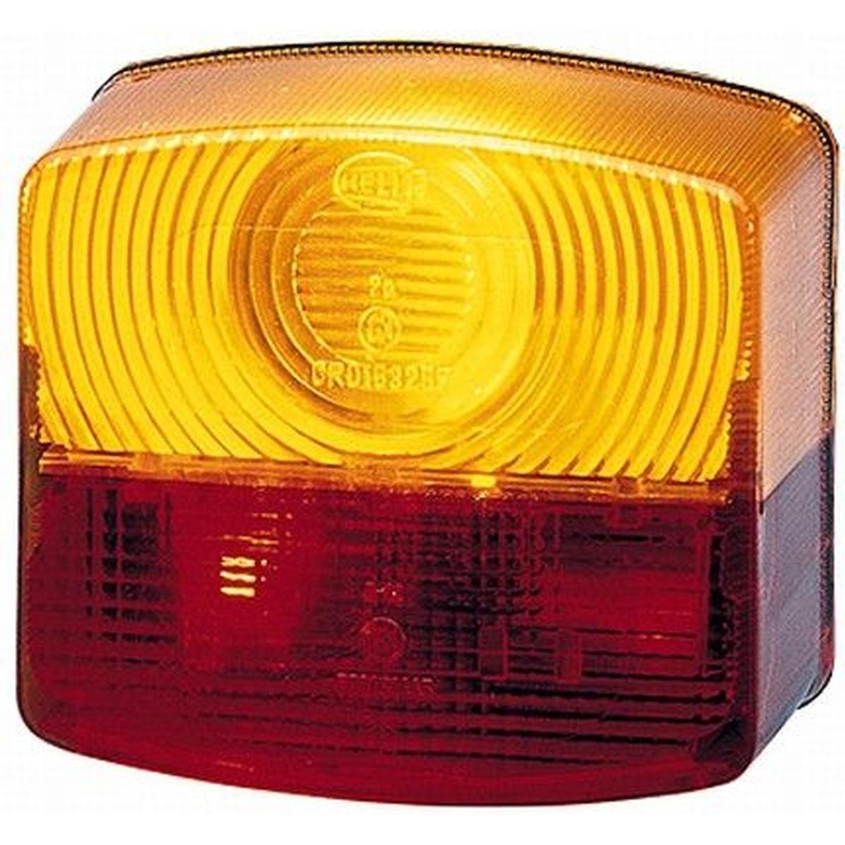 Hella, Illuminazione auto, 2 lenti posteriori per CASE IH CLAAS DAF STEYR TEREX LANGENDORF