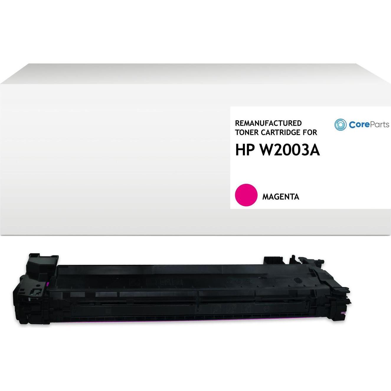 CoreParts, Toner, Toner Magenta for HP, Pages: