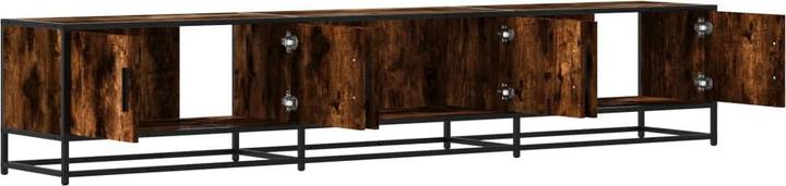 Produktbild vidaXL TV Schrank Lowboard Fernsehschrank Fernsehtisch TV Möbel Räuchereiche (210 x 35 x 41 cm)