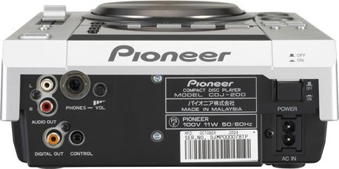 Actual product image Pioneer CDJ-200, CD player