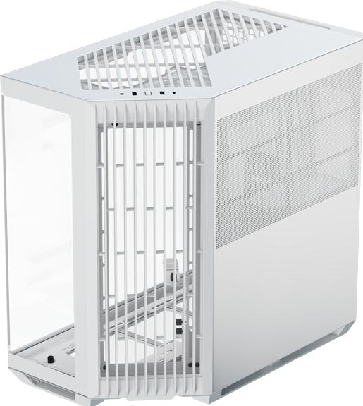 Produktbild APNX V1 PC-Gehäuse, Midi-Tower, ATX, Tempered Glass - weiss (ATX)