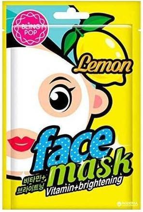 Produktbild Bling Pop Mascarilla Facial Vitamina E Iluminadora Con Limon