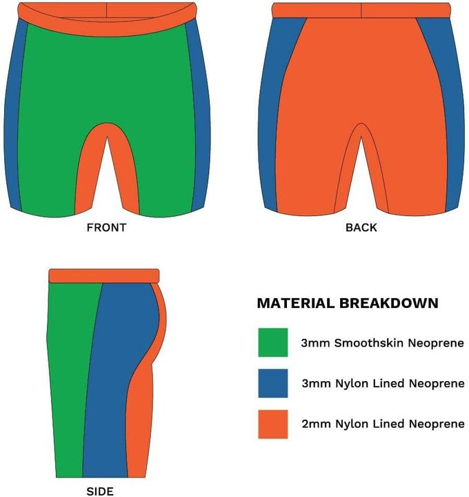 Actual product image Zone3 Active Buoyancy Shorts (S)