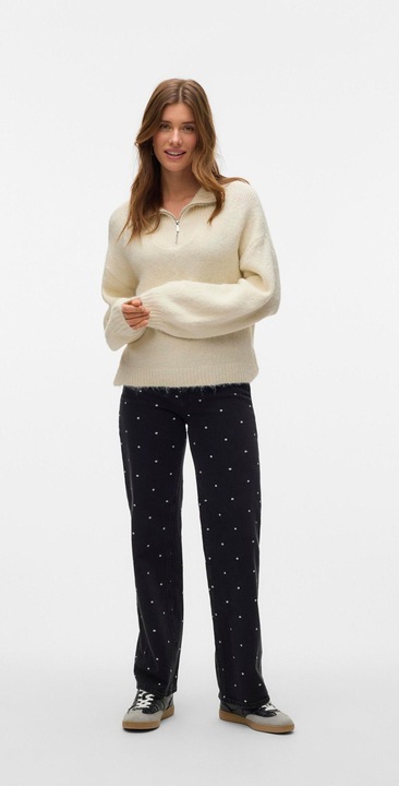 Produktbild Vero Moda VMTESSA Hohe Taille Weiter Beinschnitt Jeans Weit geschnitten (W29/L32)