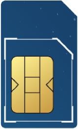 Actual product image Qynamic Q-SIM Zone Global (1 GB / 90 days)