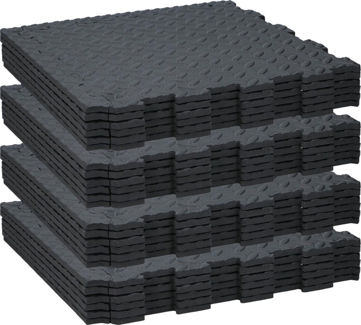 Produktbild Black & Decker Bodenmatten aus Schaumstoff, 12 StÃ¼ck (40 x 40 x 1 cm)