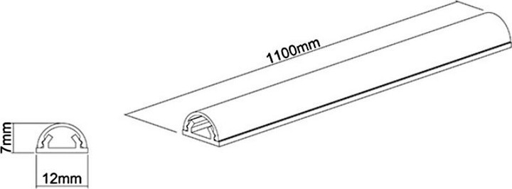 Produktbild Multibrackets Kabelkanal (Kabelkanal, 110 cm)