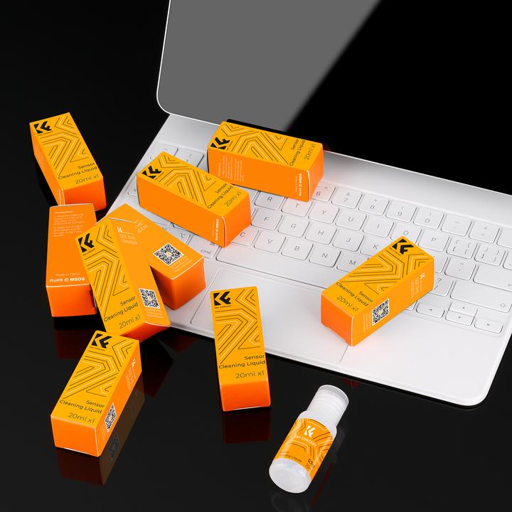 Image du produit K&F Concept Kit de liquide de nettoyage du capteur 20ml*10pcs