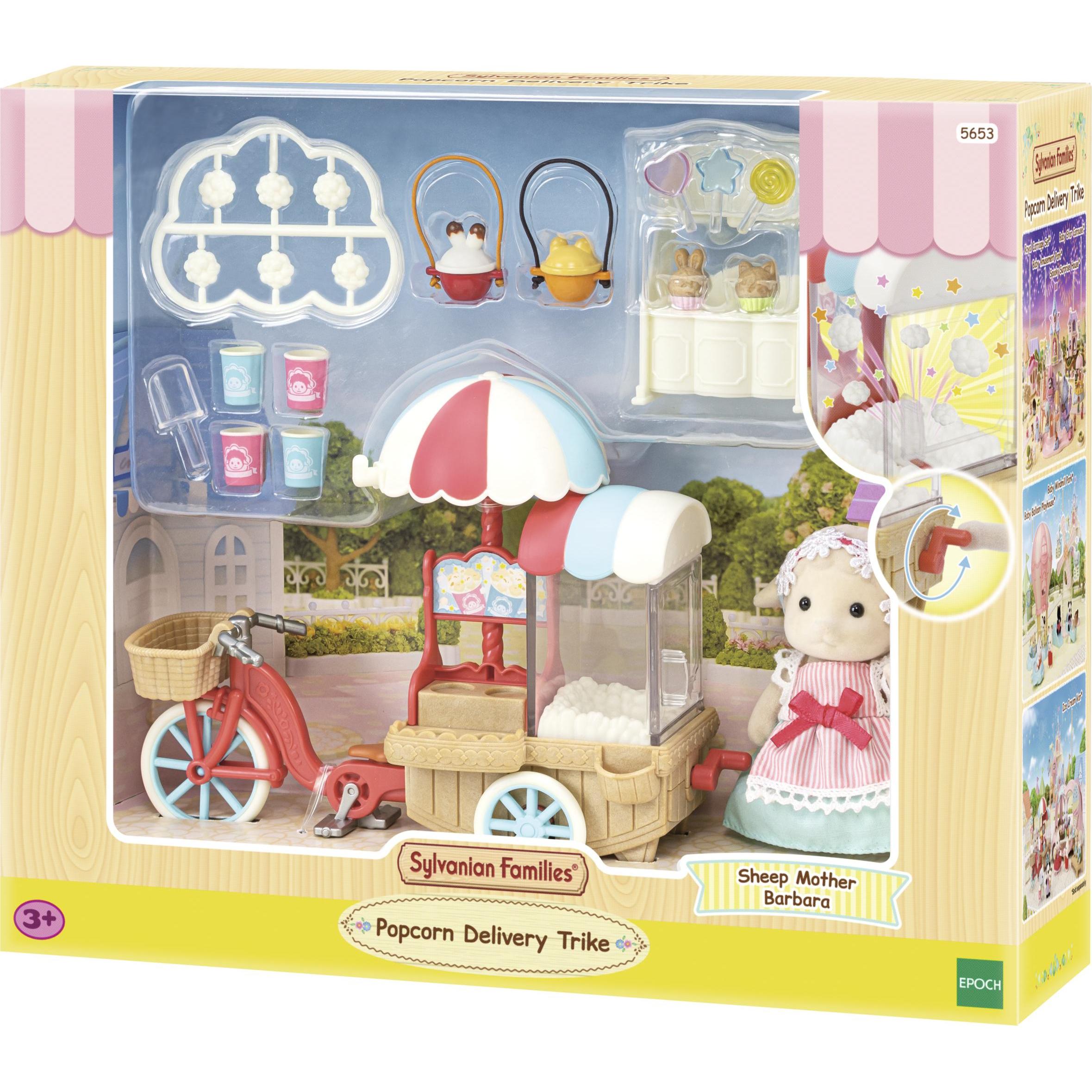 Sylvanian Families Popcorn Delivery Trike