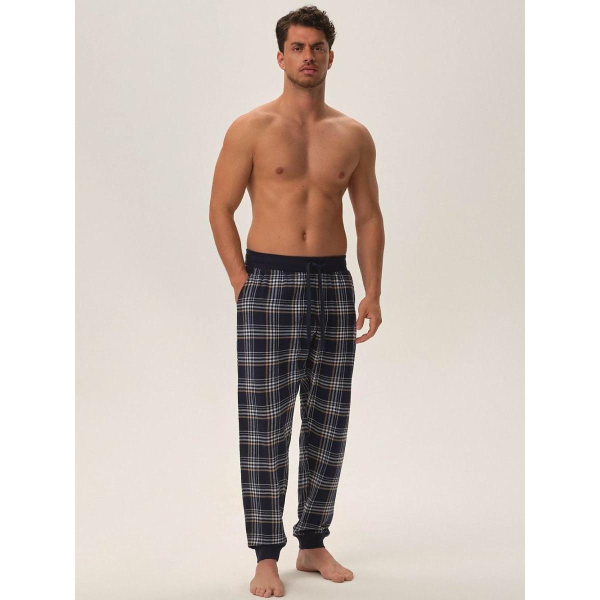 Henderson, Herren, Pyjama, Pyjamahose, Blau, (XXL)