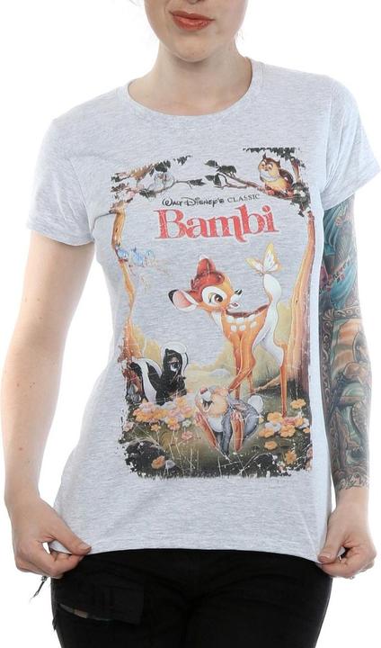 Produktbild Disney Bambi Retro Poster TShirt (M)