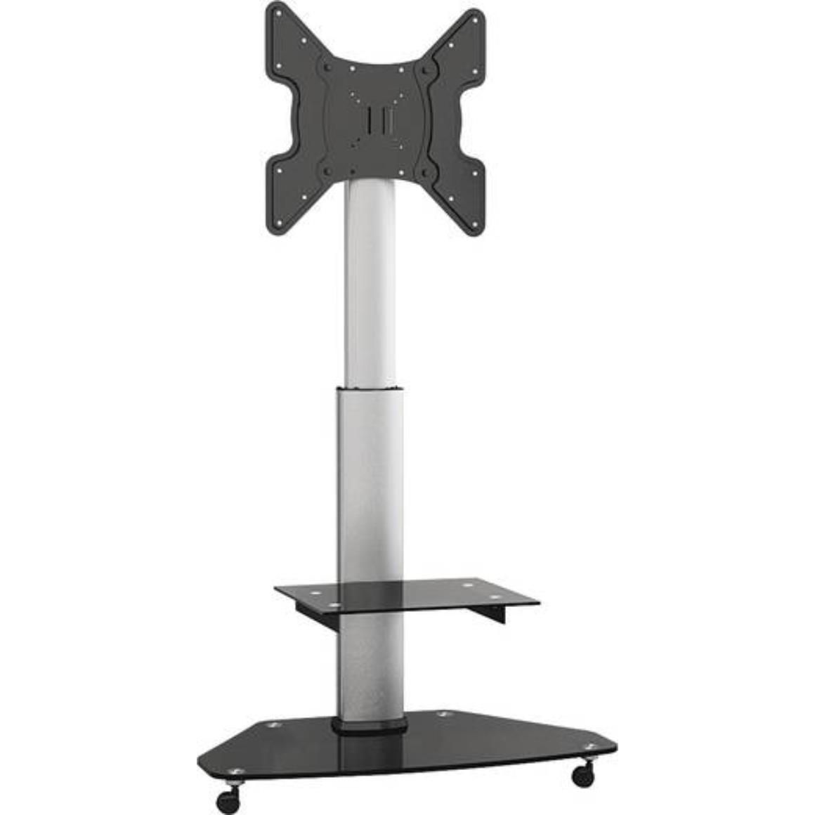 myWall Hp 1 C (Universal, 55", 40 kg), TV Ständer, Schwarz, Silber