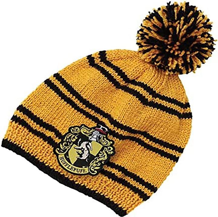 Actual product image Thumbs Up Harry Potter Knitting Set for Hufflepuff Hat