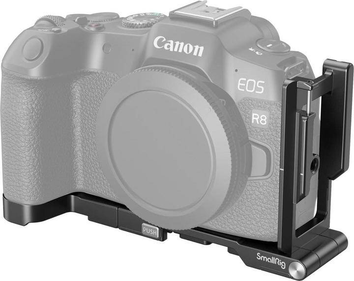 Immagine prodotto SmallRig 4211 Staffa a L pieghevole per Canon EOS R8 (Gabbietta)