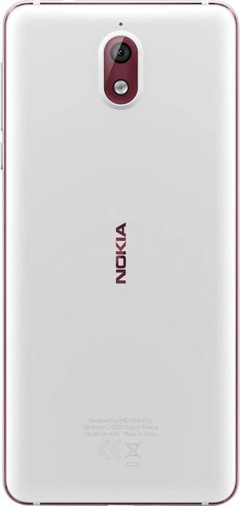Image du produit Nokia 3.1 (16 Go, Fer blanc, 5.20", Double SIM hybride, 4G)