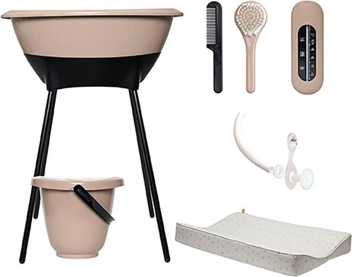 Actual product image Luma bathset with changing pad taupe