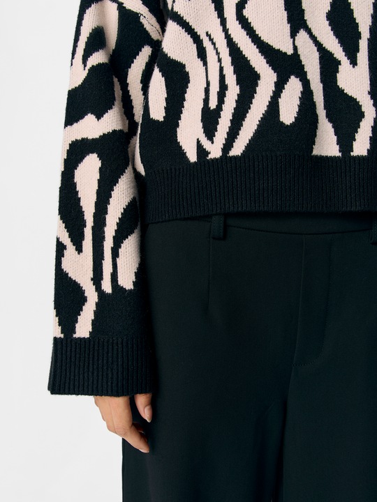 Image du produit Object Gemusterter Strickpullover (S)