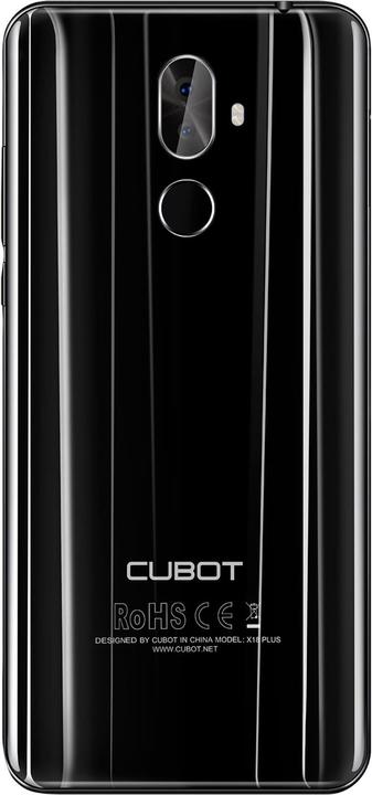 Image du produit Cubot X18 Plus (64 Go, Noir, 5.99", Double SIM hybride, 4G)