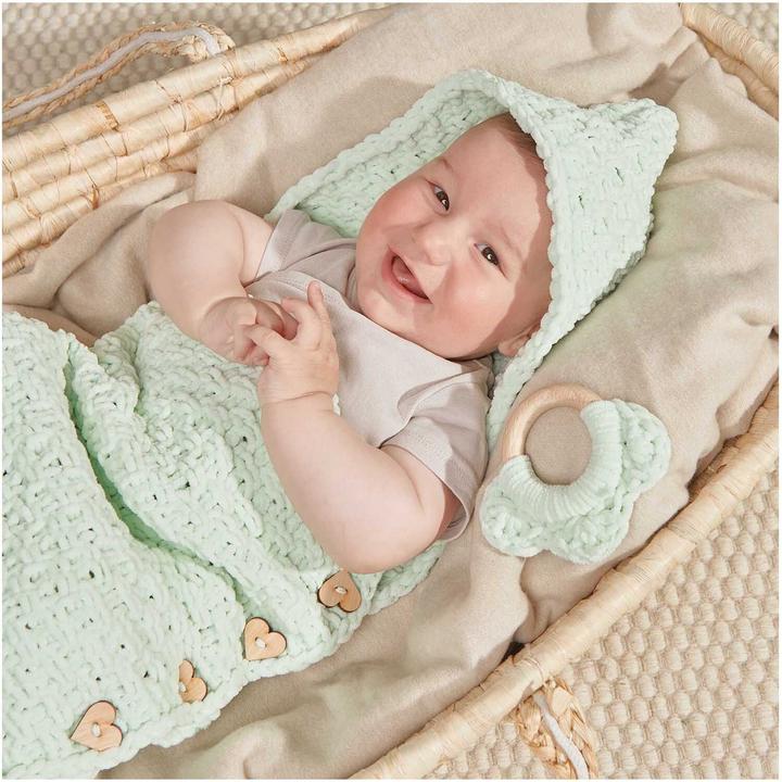 Produktbild Rico Design Wolle Chenillove 100 g, Mint (110 m)