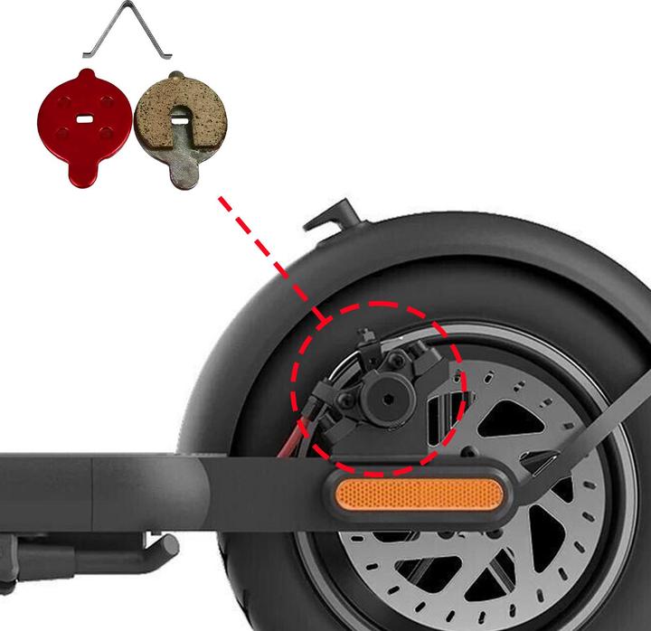 Actual product image Avizar Bremsbeläge Ersatzteil