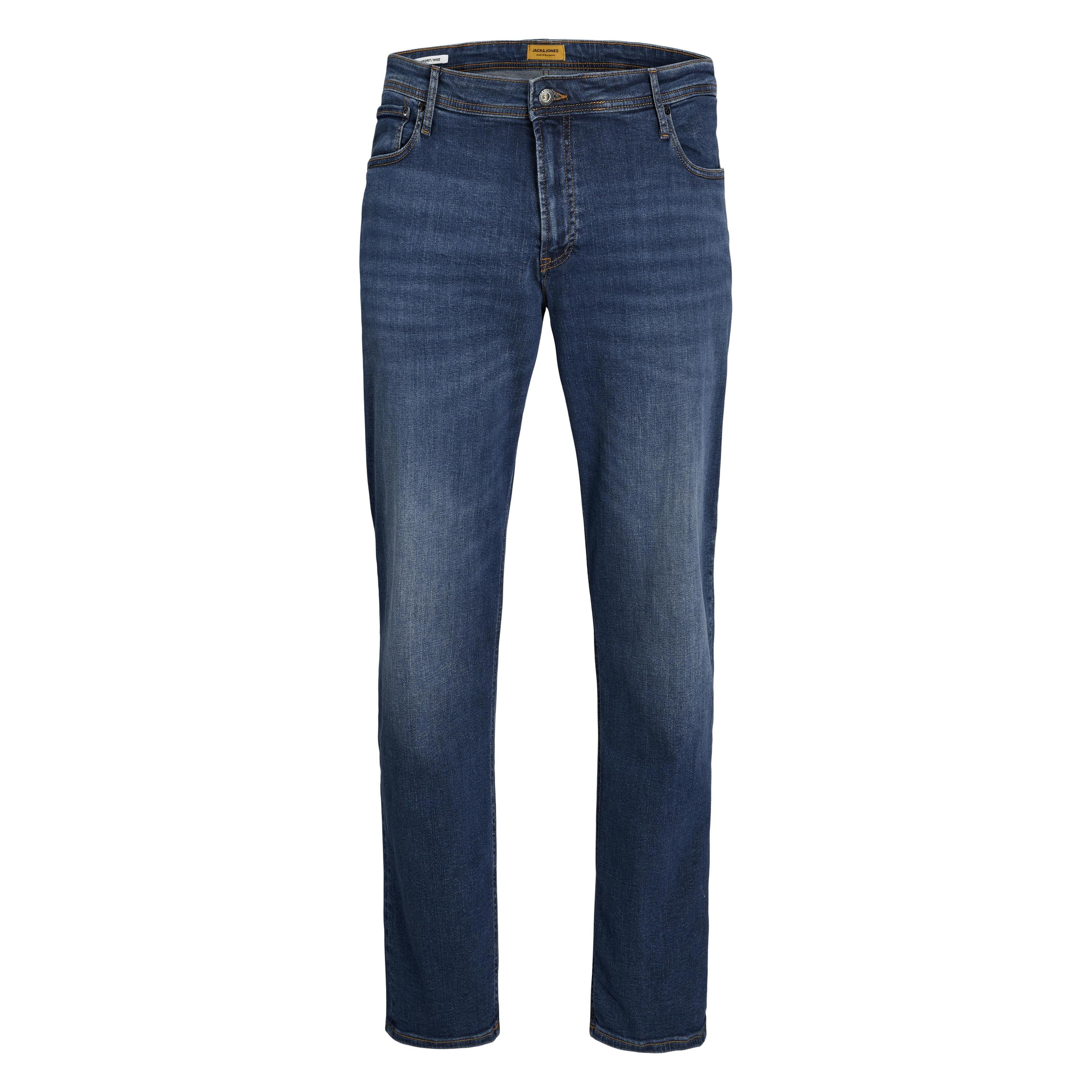 Jack & Jones, Mannen, Jeans, Mike Original Am 782 Plus Size Comfort Fit Jeans, Blauw, (W42/L34)
