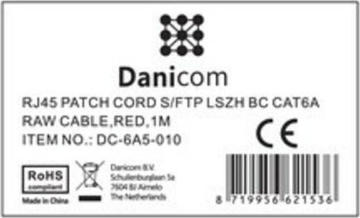 Produktbild Dsit CAT 6a Netzwerkkabel LSOH (CAT6a, 1 m)