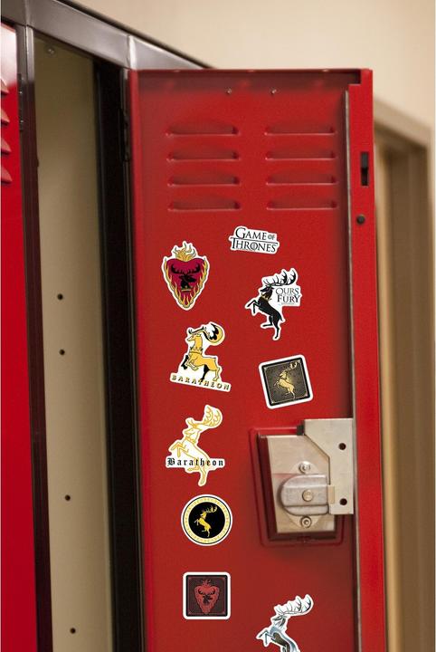 Actual product image Game of Thrones Baratheon Stickers (Pack of 100)