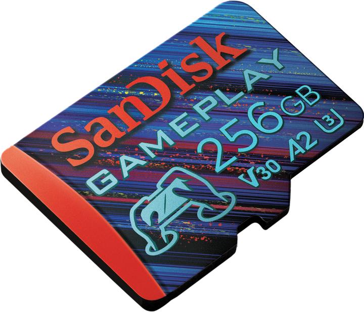 Productafbeelding SanDisk Gameplay Microsdxc Uhs-I Kaart (256 GB, microSD, U3, UHS-I)