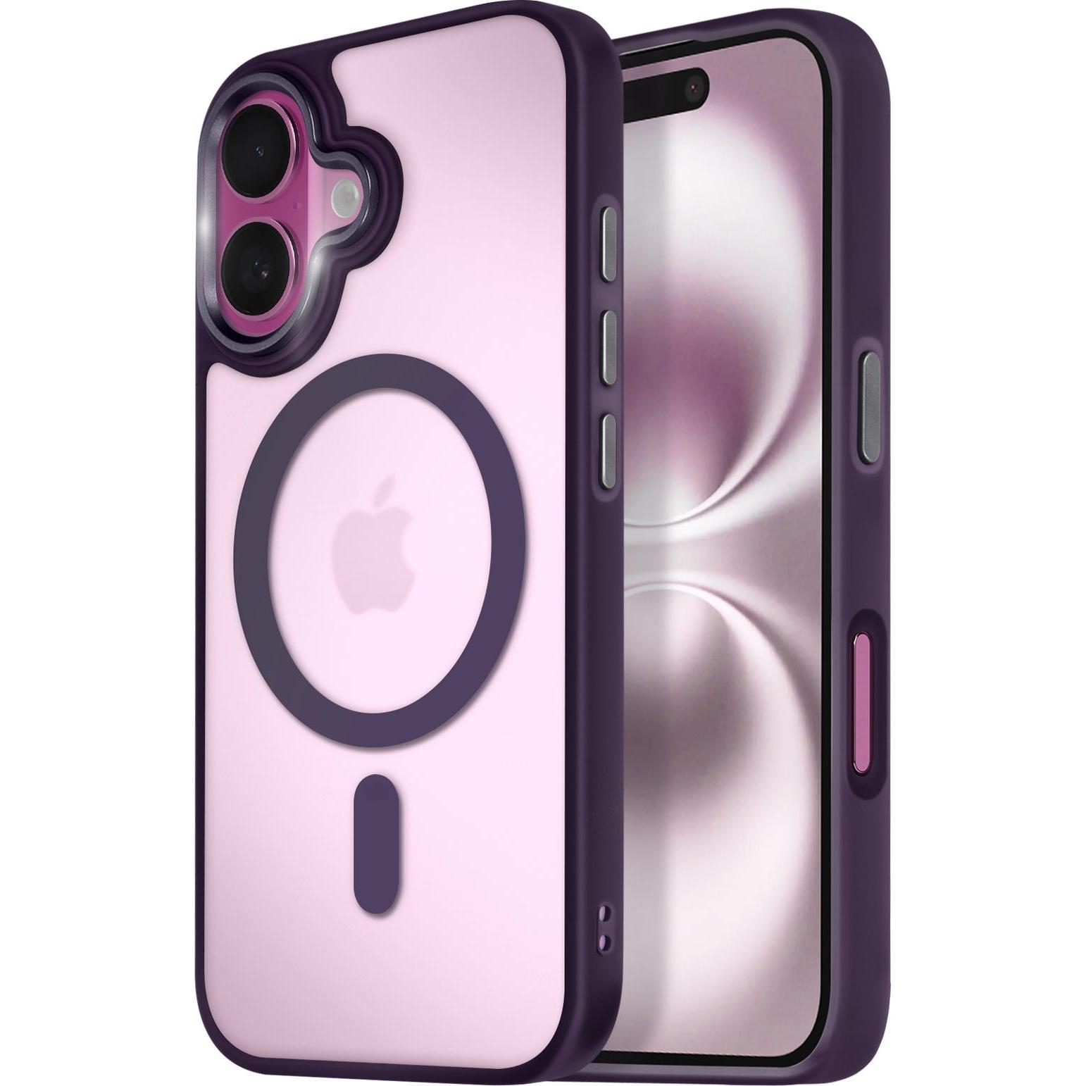 Avizar Frost Color Case (Apple iPhone 16), Smartphone Hülle, Violett