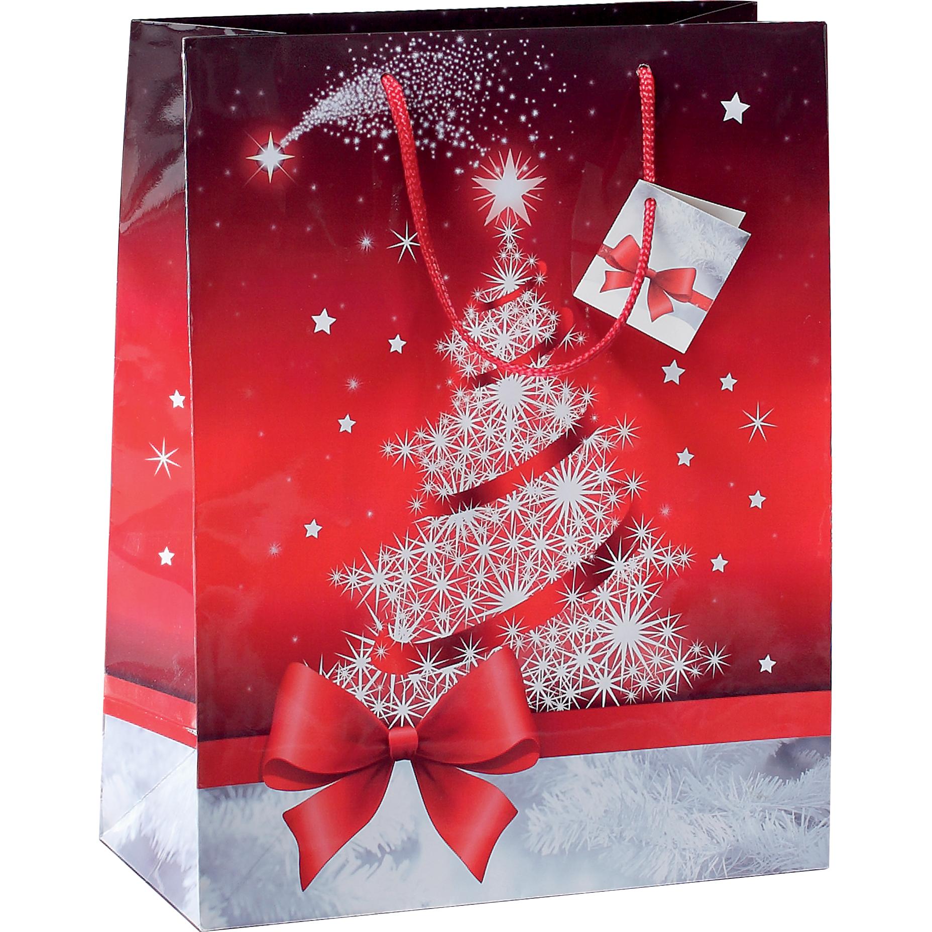 Sigel, Geschenkverpackung, Sparkling Tree (Geschenktüte, 1 x)