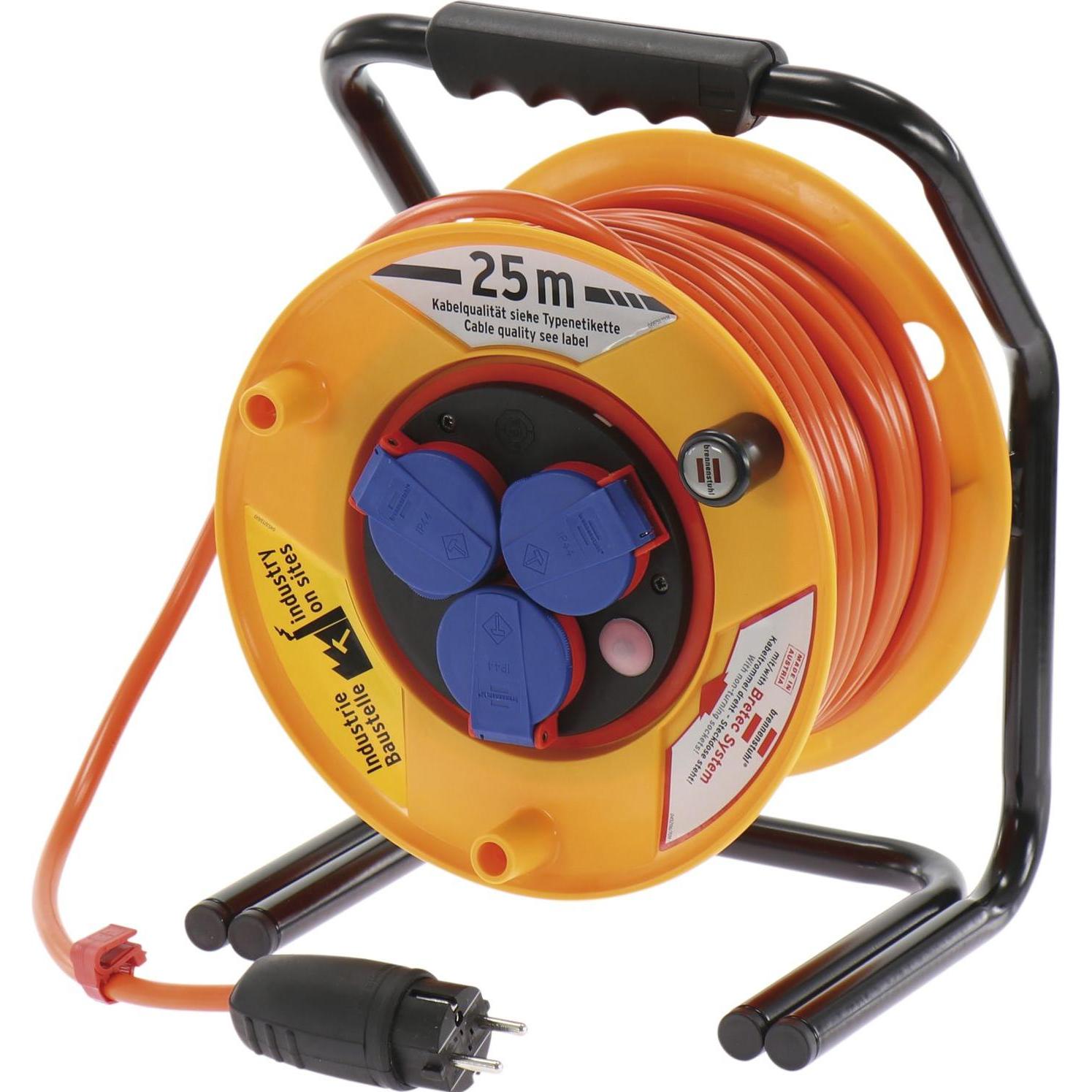 Brennenstuhl, Kabelrolle, Kabeltrommel Brobusta 3G2,5 Länge 25 m IP44 (25 m, 2.50 mm²)