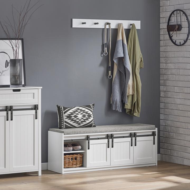 Produktbild SoBuy Garderobenbank (120 x 45 x 35 cm)
