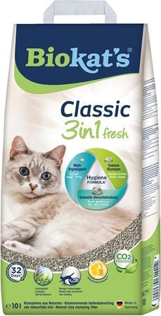 Produktbild Biokat's Classic Fresh 3in1 (Klumpend, Parfümiert, 10 kg)