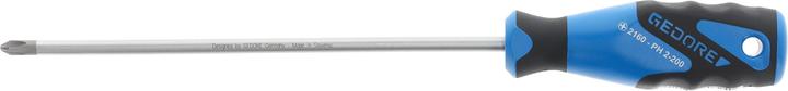 Actual product image Gedore 2160 PH 2-200 3C-Screwdriver, cross recess PH 2, 200 mm (Phillipps cross recess (PH))