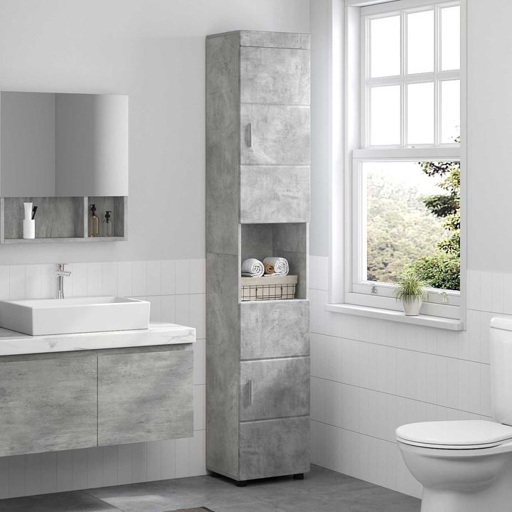 Produktbild vidaXL Badezimmerschrank (31.50 x 37 x 203 cm)