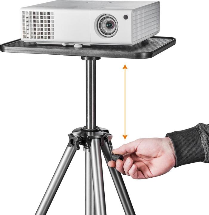 Actual product image Walimex Tripod laptop and projector plate (Metal, Plastic)