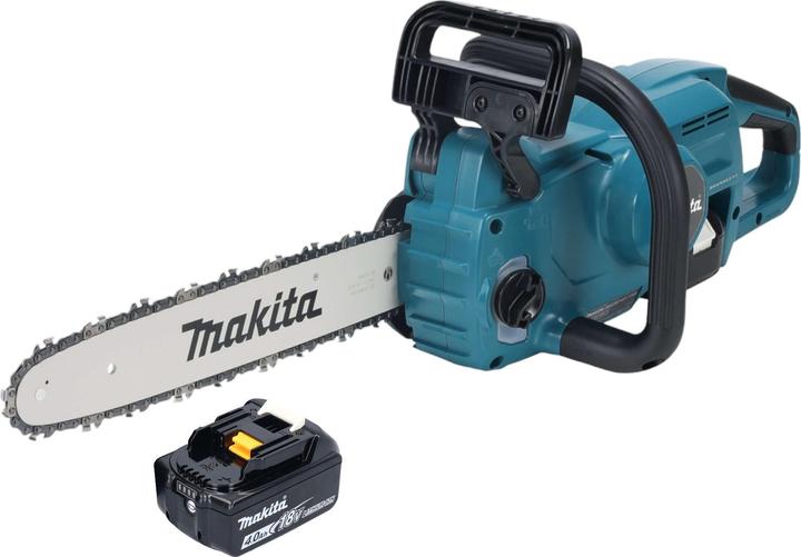 Actual product image Makita DUC 357 MX3 Cordless chainsaw 18 V 35 cm brushless + 1x battery 4.0 Ah - without charger (Battery chain saw)