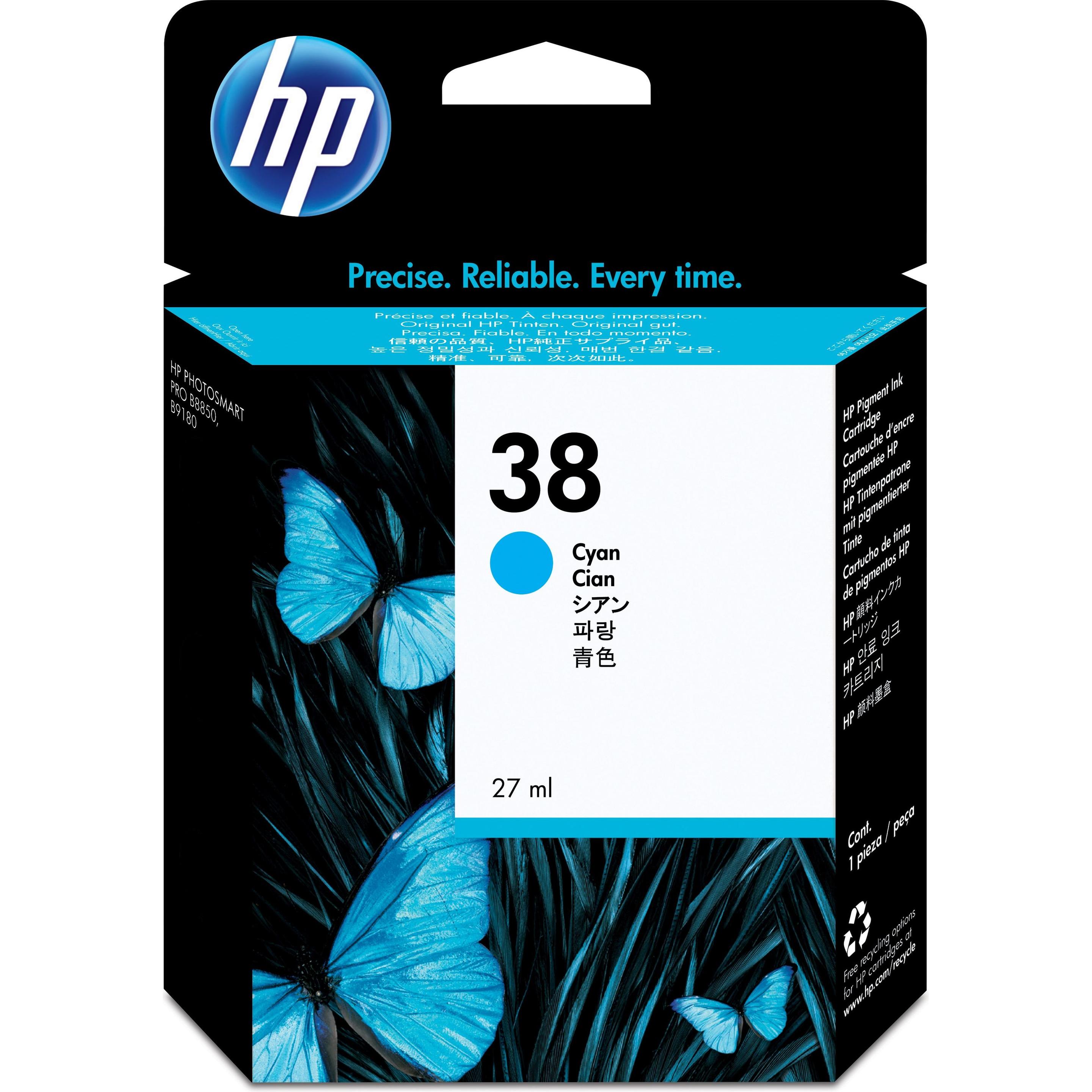 HP, Druckerpatrone, 38 (C)