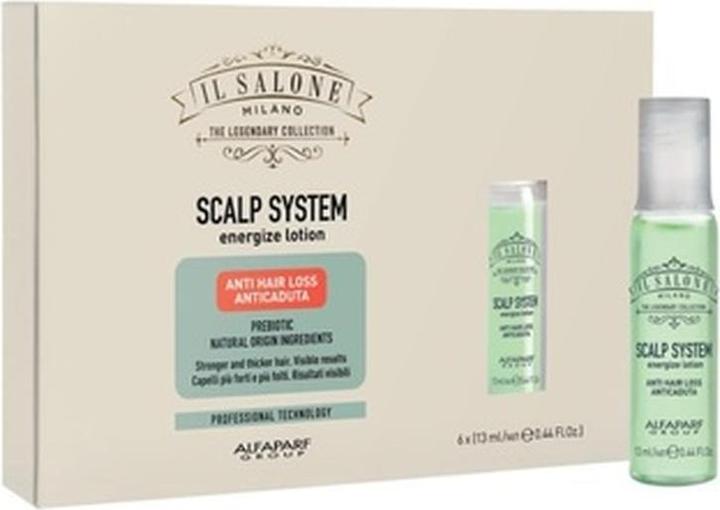 Actual product image Alfaparf Group Il Salone Milano Scalp System Energize Hair Loss Lotion 6x13ml (78 ml)