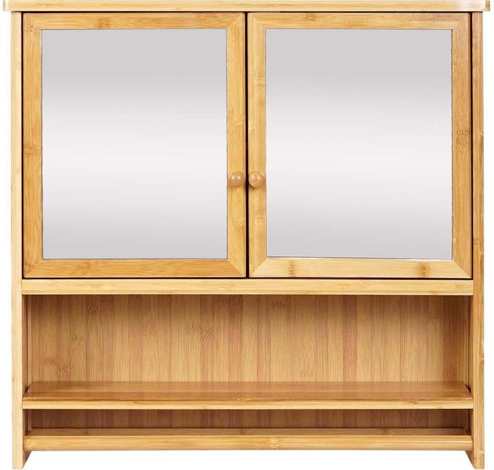 Immagine prodotto Mendler Specchiera HWC-B18, bambù 62x66x15cm (62 x 66 x 15 cm)