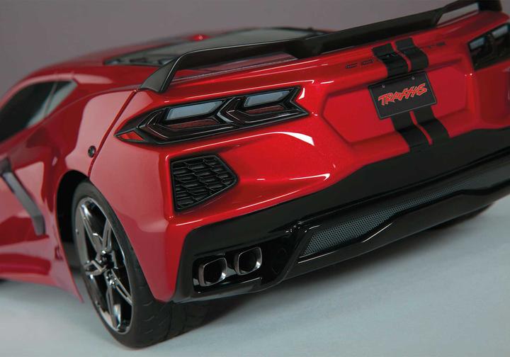 Produktbild Traxxas 4TEC 3.0 Corvette C8 rot 1:10 4WD Tourenwagen Brushed - ARTR (RTR Ready-to-Run)