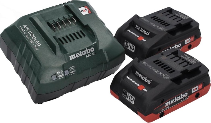 Produktbild Metabo Akku-Bohrschrauber BS 18 LT BL (602325800) Kunststoffkoffer 18V 2x LiHD + ASC 30-36 V (Akkubetrieb)