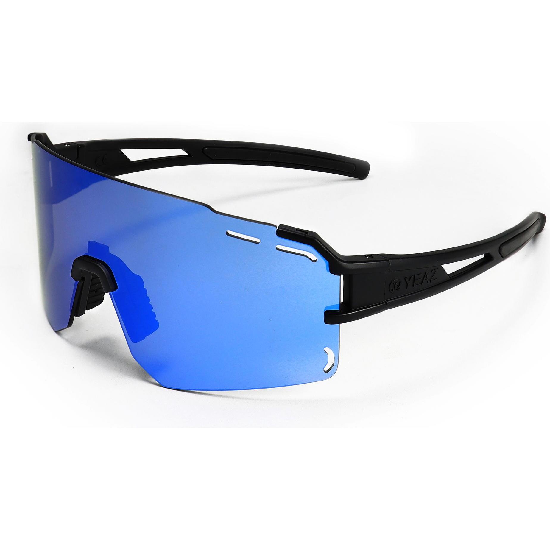 Yeaz, Herren, Sportbrille, Suncruise (Schwarz, Blau), Schwarz