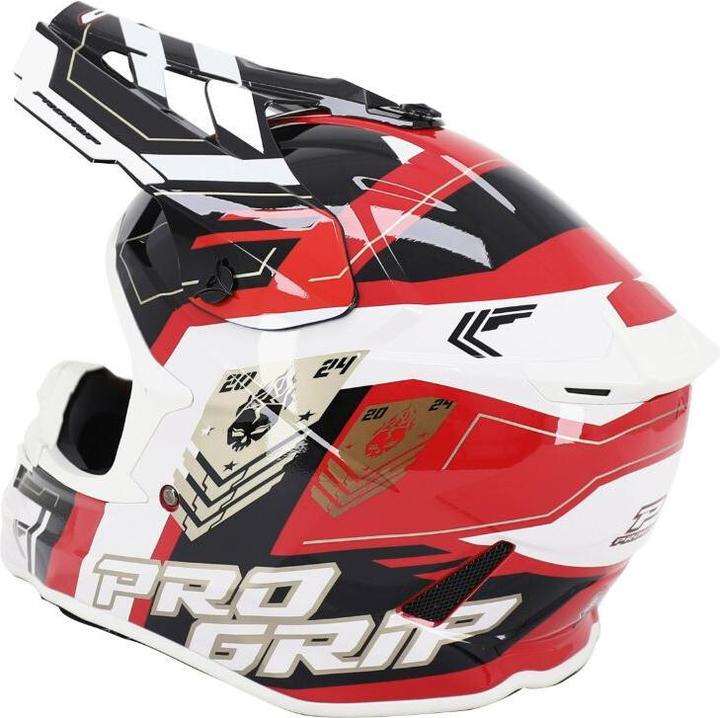 Produktbild ProGrip Motorrad-Cross-Helm (L)