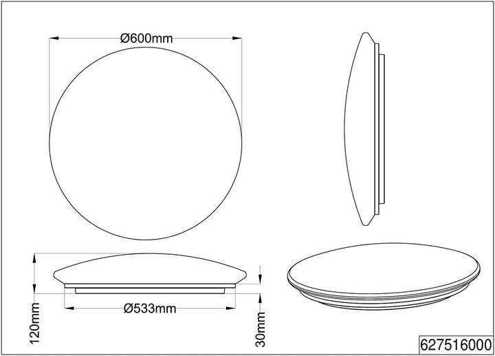 Immagine prodotto Trio Lunar (3500 lm)