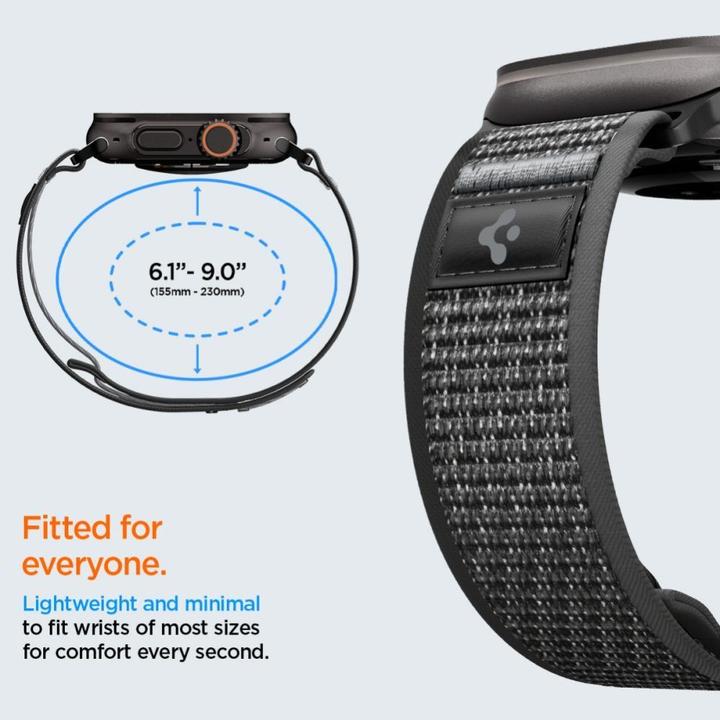 Actual product image Spigen Athlex Air 2 (44 mm, 45 mm, 46 mm, 49 mm, Fabric, Nylon, Plastic)