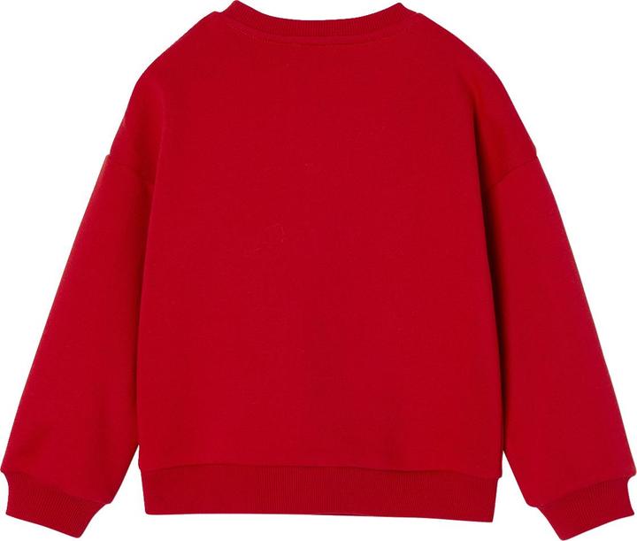 Produktbild Vertbaudet Mädchen Weihnachts-Sweatshirt mit Pailletten-Schleife (128)
