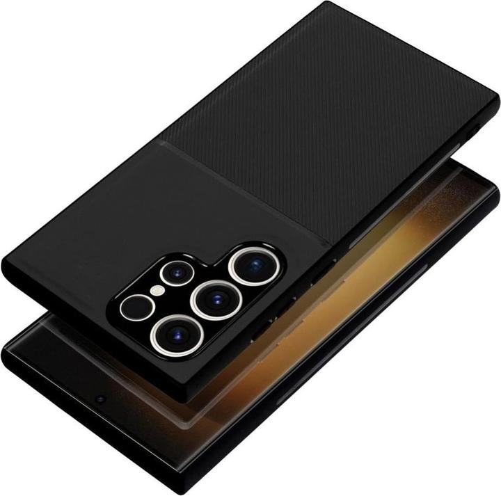 Actual product image OEM SM Forcell Noble Case Galaxy S23 Ultra black (Samsung Galaxy S23 Ultra)